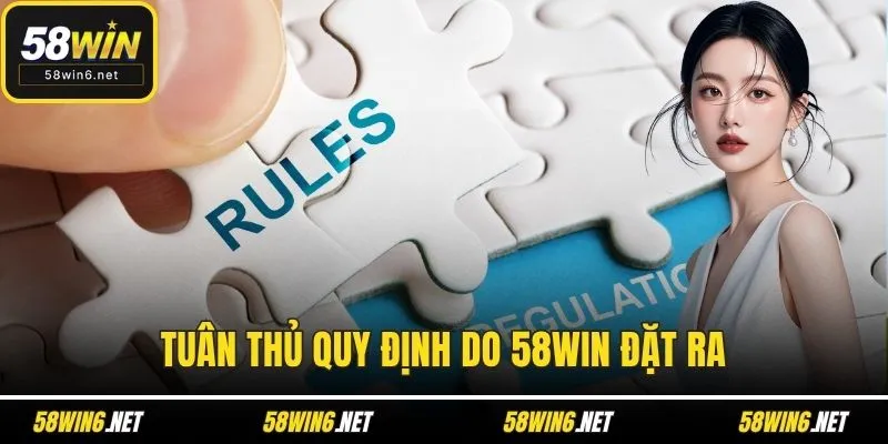 Tuân thủ quy định do 58WIN đặt ra